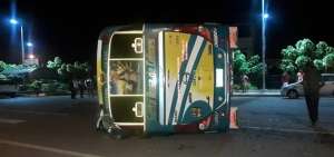 Seg&uacute;n la CTE, el accidente se produjo tras una p&eacute;rdida de pista.