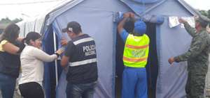 Albergue El Carmen instalado por el terremoto del 16A fue cerrado