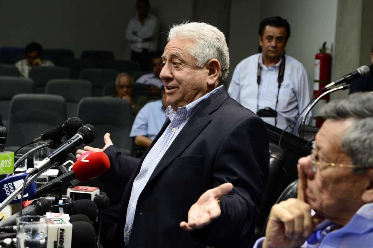 Luis Chiriboga, presidente de la Ecuaf&uacute;tbol.
