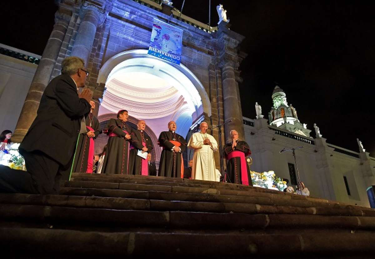 El mensaje que el Papa prepar&oacute;, pero no pronunci&oacute; en la Catedral de Quito