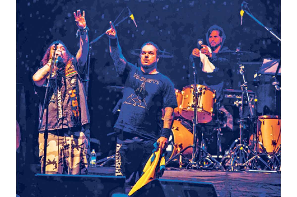 Este a&ntilde;o ser&aacute; recordado como el primero en que Max Cavalera  arrib&oacute; a Ecuador. Foto: Marco salgado / El Tel&eacute;grafo
