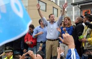 Rodas enfatiz&oacute; su posici&oacute;n de dar continuidad a la obras avanzadas por el anterior r&eacute;gimen, sin dejar de lado su plan de gobierno. Foto: &Aacute;lvaro P&eacute;rez / El Tel&eacute;grafo 