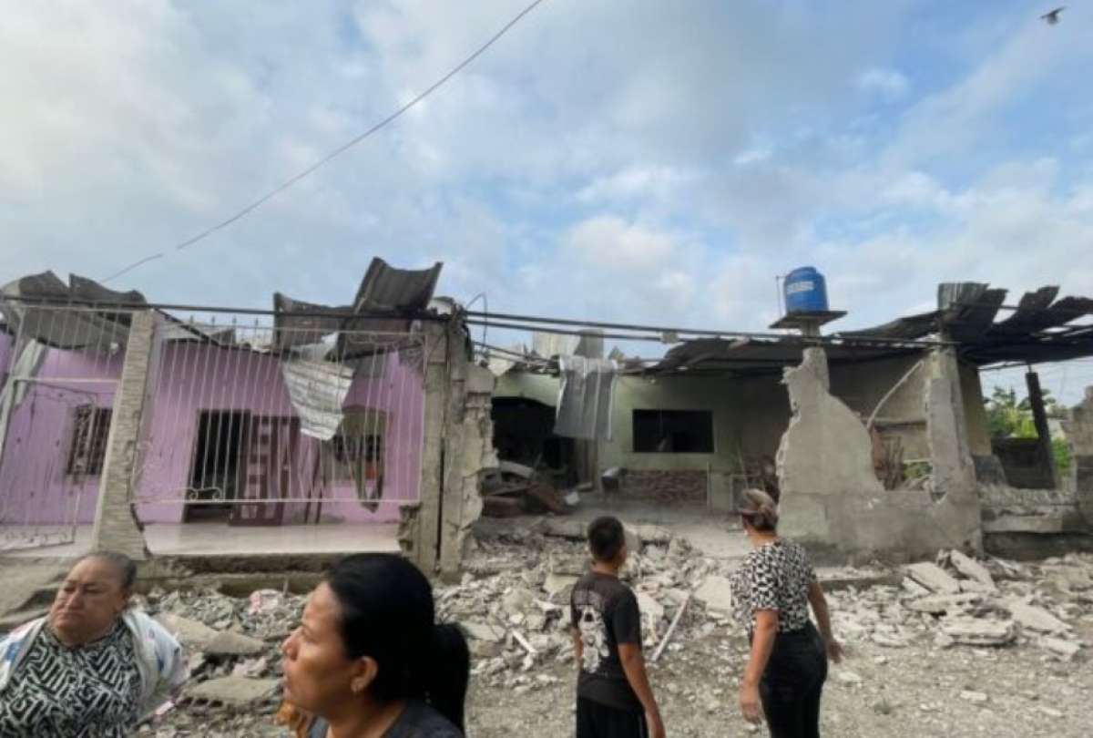 La explosi&oacute;n en Quevedo provoc&oacute; la destrucci&oacute;n total de una vivienda en el sector Grito de la Libertad.