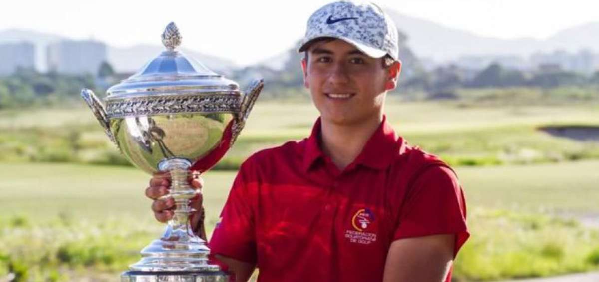Golfista Felipe Garc&eacute;s