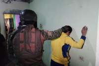 Militares realizaron allanamientos en guaridas de 'Los Tiguerones'.