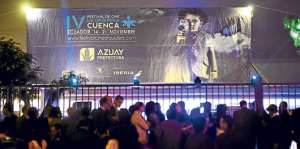 El festival de cine, auspiciado por la Prefectura de Azuay, concluy&oacute; el viernes. Se prepar&oacute; durante 5 meses. Foto: Carina Acosta / El Tel&eacute;grafo