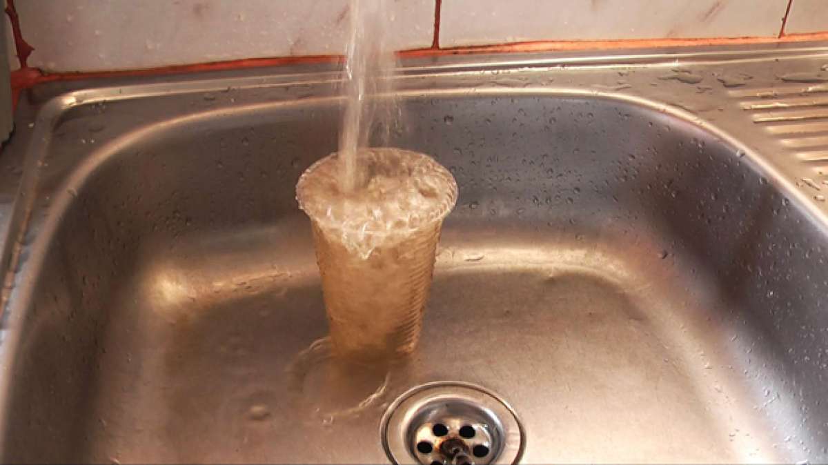 El agua de Huaquillas est&aacute; turbia