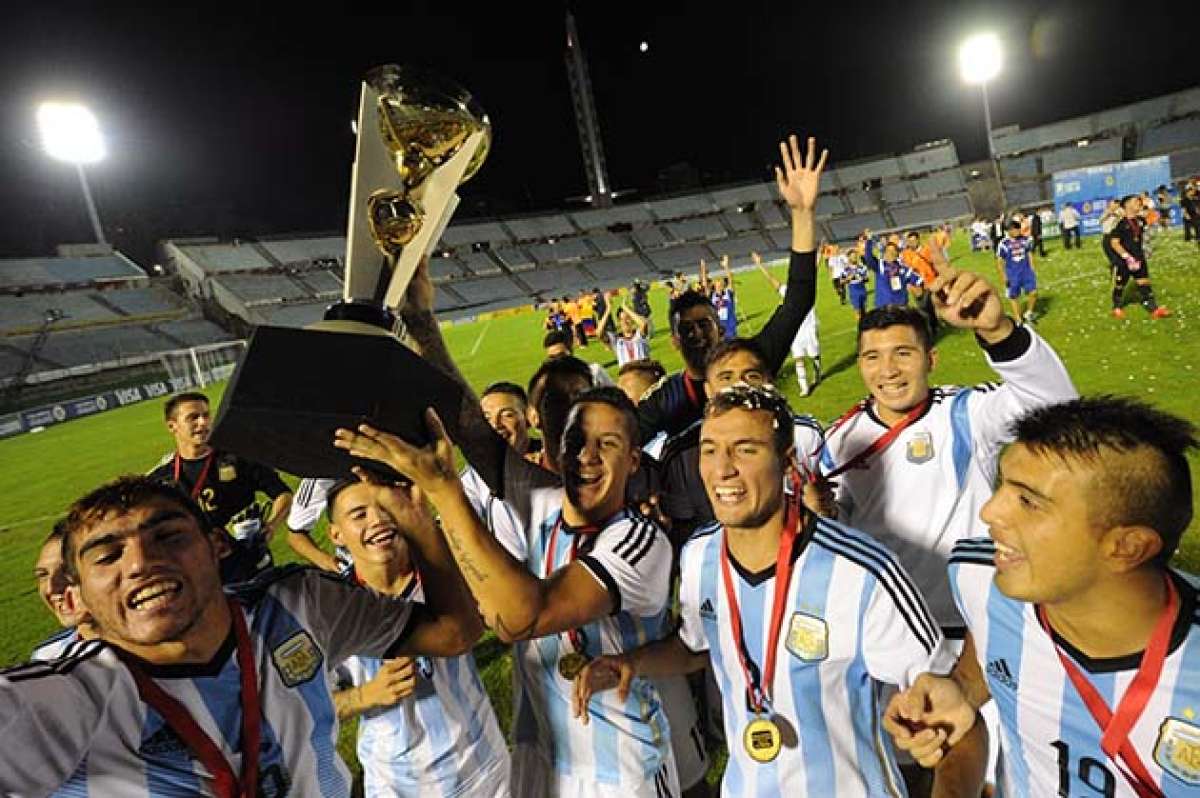 Argentina termin&oacute; con 13 puntos + 8 de gol diferencia el hexagonal final. Foto: AFP