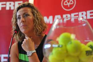 Gala Le&oacute;n es la primera mujer que asumir&aacute; como capit&aacute;n del equipo de Copa Davis masculino. Foto: AFP