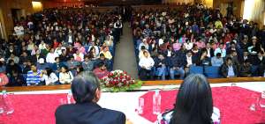 El prefecto Mariano Curicama recibi&oacute; durante la Asamblea Provincial Anual, el mandato de Presupuesto Participativo de 2018, aprobado por los 10 consejeros.