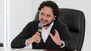 Andr&eacute;s Michelena, ministro ecuatoriano de Telecomunicaciones y de la Sociedad de la Informaci&oacute;n.