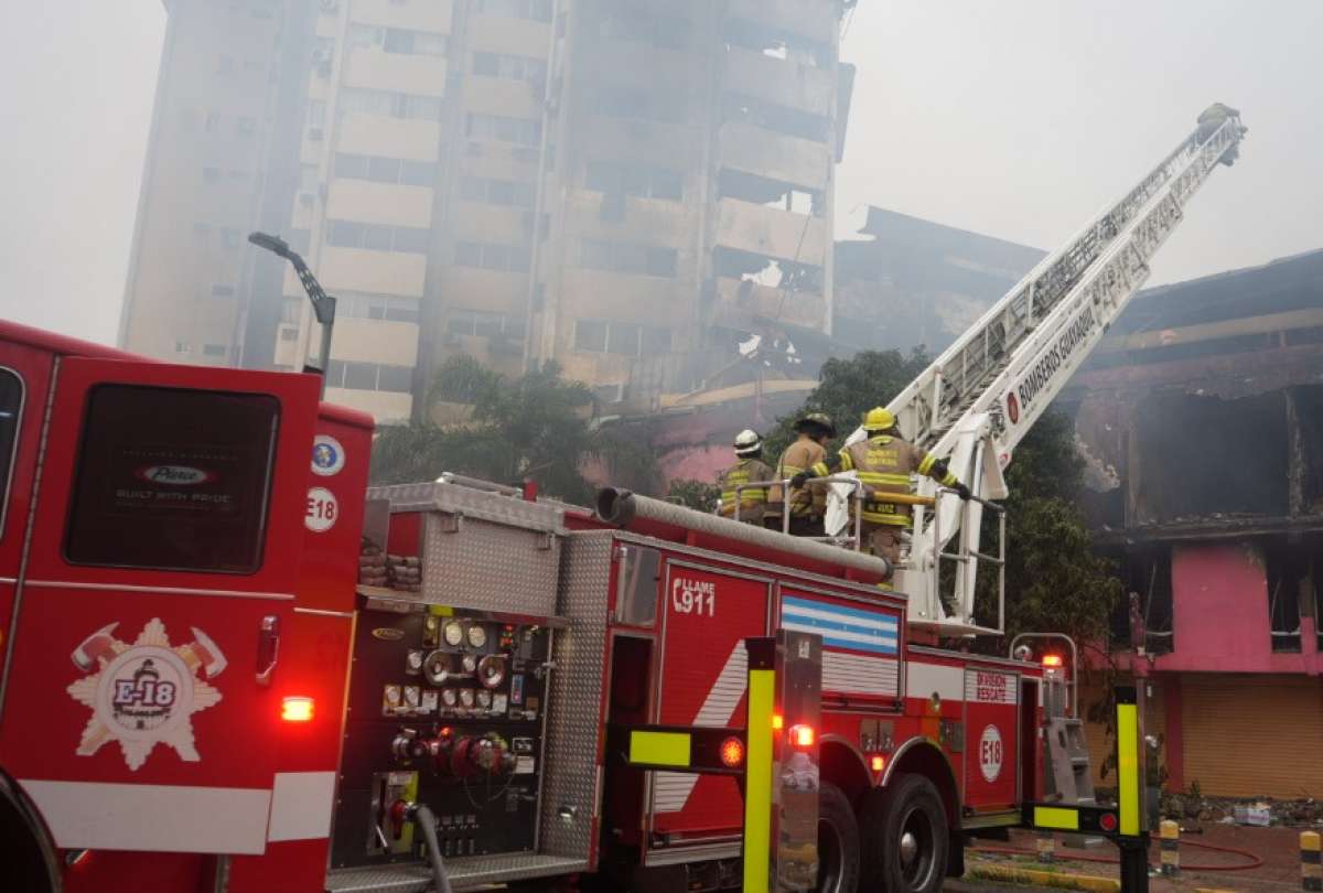Autoridades activaron un registro para identificar a los afectados por el incendio en Guayaquil.