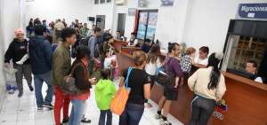 Aunque hubo congesti&oacute;n en el Cebaf, el n&uacute;mero de venezolanos fue menor al esperado.