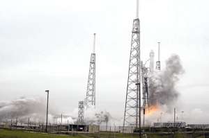 El carguero espacial parti&oacute; el pasado viernes desde Cabo Ca&ntilde;averal, en Florida. Foto: AFP