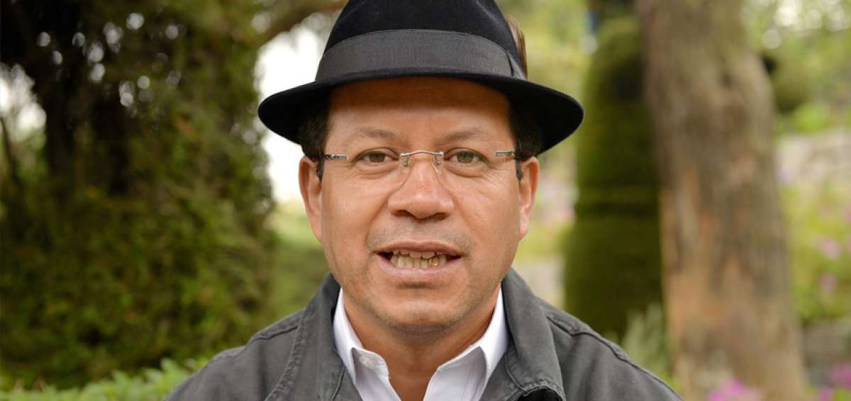 Jorge Guam&aacute;n, prefecto de Cotopaxi