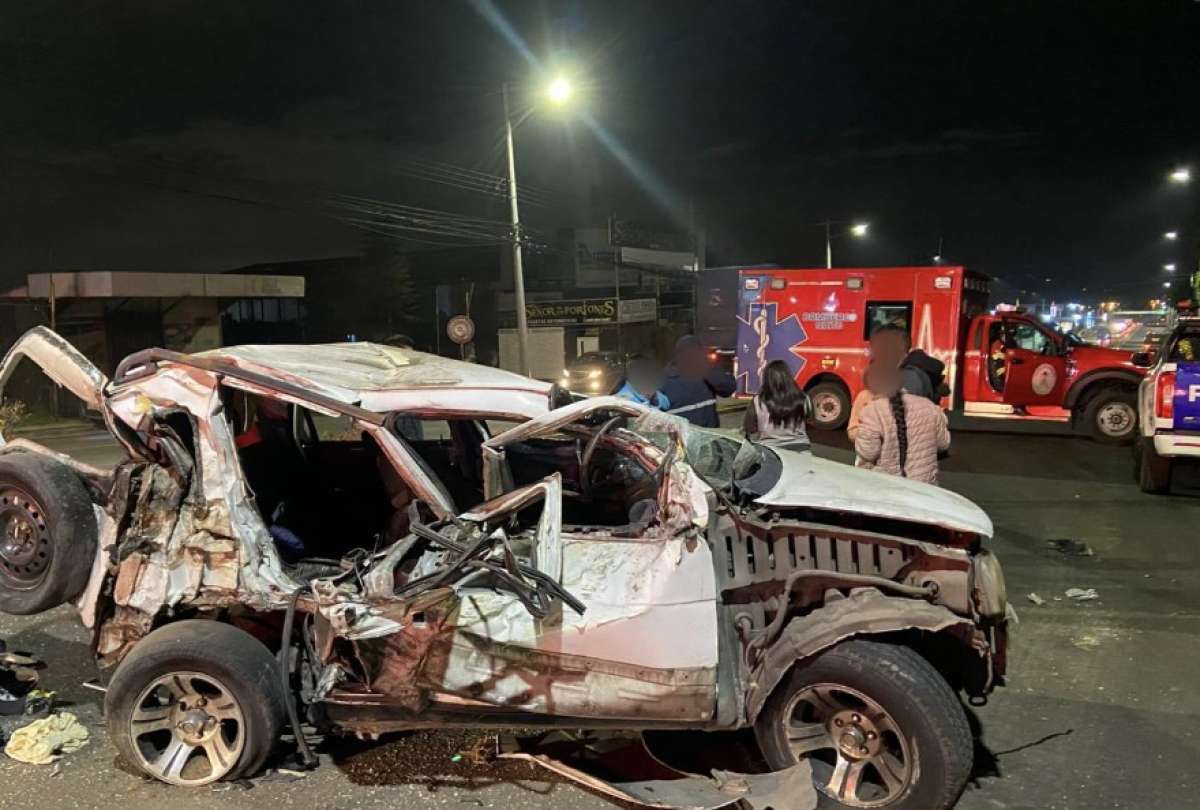 Accidente en Puembo deja un fallecido y un herido