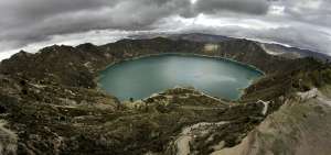 El proyecto gubernamental de turismo inclusivo plantea convertir dentro de poco en un destino de este tipo a la laguna Quilotoa, ubicada en Cotopaxi. 