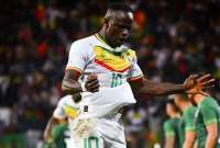 Sadio Mané marcó el segundo tanto en la victoria contra Bolivia en Orleans. 