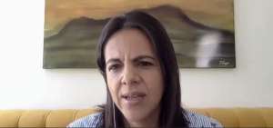 La ministra de Gobierno, Mar&iacute;a Paula Romo, Comisi&oacute;n de los Derechos Colectivos de la Asamblea Nacional. compareci&oacute; ante 