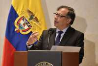 Gustavo Petro, presidente de Colombia, habla sobre las rutas de la droga en Twitter.