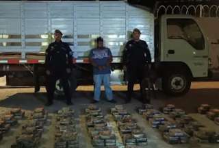 Policía Nacional decomisa 640,7 kilogramos de cocaína en Machala