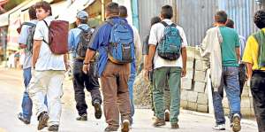 Los migrantes, que dejaron el norte del pa&iacute;s, no saben a qu&eacute; dedicarse ni c&oacute;mo emprender un proyecto. Foto: Regional Norte