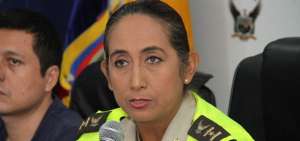 Tanya Varela, comandante de Polic&iacute;a de la Zona 8 de Polic&iacute;a.