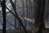 Autoridades se pronunciaron antes los 22 incendios forestales que hubo este jueves, 06 de septiembre de 2023, en Quito.