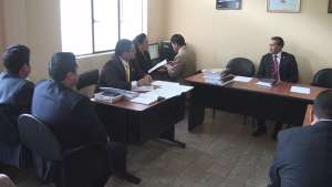 A las 14:30 se instal&oacute; la audiencia, en esta la Fiscal&iacute;a present&oacute; las pruebas obtenidas que indican la presunta culpabilidad de Froil&aacute;n A. y de Zoila P quienes al momento se encuentran en el Centro de Rehabilitaci&oacute;n Social de Guaranda.