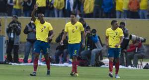 Noboa (6) fue uno de los jugadores m&aacute;s destacados del partido ante Uruguay. Marco Salgado / El Tel&eacute;grafo.