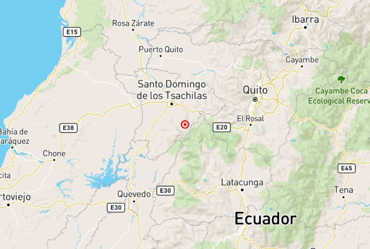 Un sismo de 3,9 grados se detectó la madrugada de este jueves 3 de julio de 2025 en Santo Domingo.