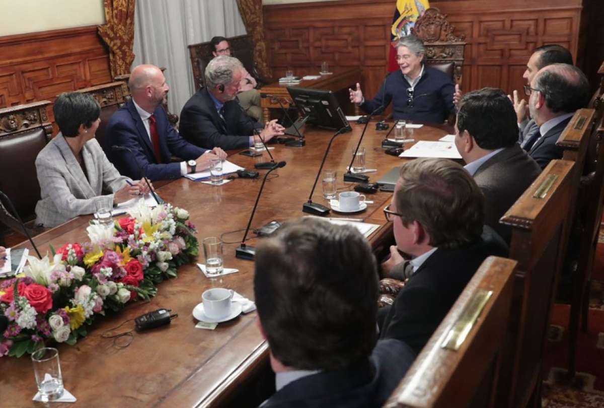 El Jefe de Estado se reunió con el director Ejecutivo del Programa Mundial de Alimentos.