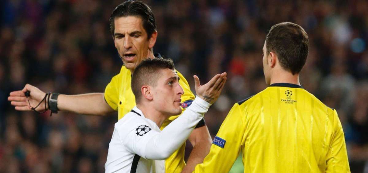 La UEFA no suspender&aacute; al &aacute;rbitro del Barcelona-Par&iacute;s SG, afirma su presidente