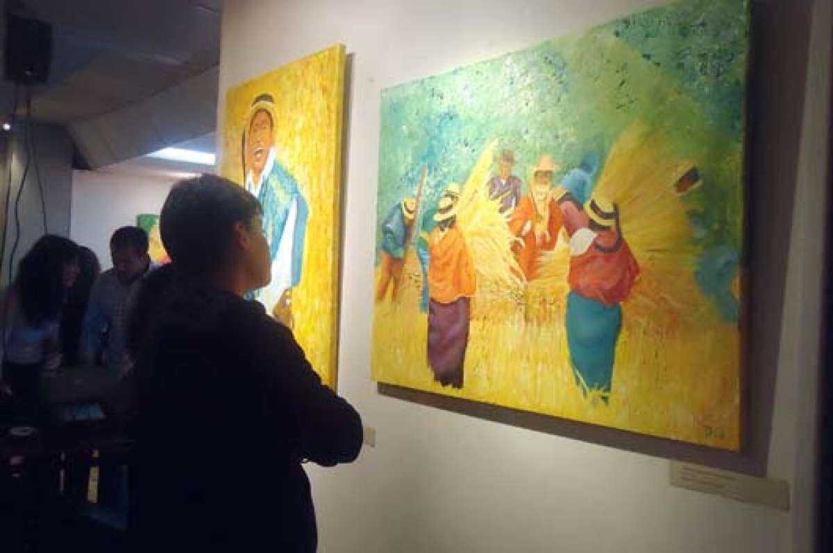 La muestra estar&aacute; hasta el 15 de julio en el sal&oacute;n de la Casa de la Cultura de Chimborazo que est&aacute; situada en las calles 10 de Agosto y Magdalena D&aacute;valos. Foto: Elizabeth Maggi.