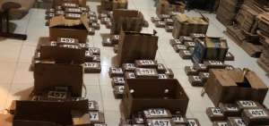 209 kilos de clorhidrato de coca&iacute;na fueron incautados en Esmeraldas