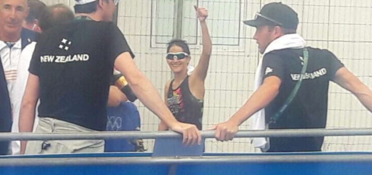 Elizabeth Bravo culmin&oacute; el triatl&oacute;n femenino en el puesto 47