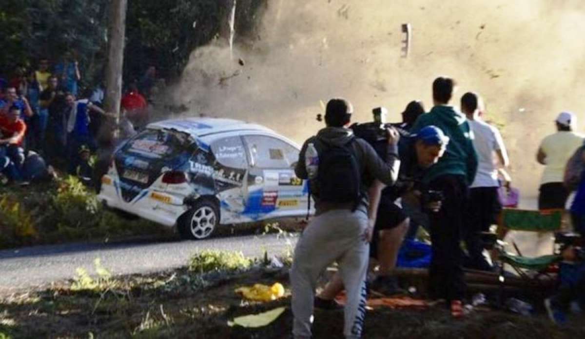 Es el m&aacute;s grave accidente ocurrido en Espa&ntilde;a en una prueba de este tipo. Foto: Internet