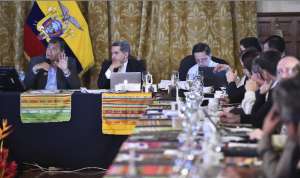 Correa, quien asumi&oacute; en enero la presidencia pro t&eacute;mpore de la CELAC, reiter&oacute; su llamado a fortalecer ese medio de integraci&oacute;n en lugar de hacerlo con la OEA. Foto: AFP