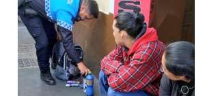 Los detenidos fueron trasladados por la Polic&iacute;a a la Unidad de Flagrancia