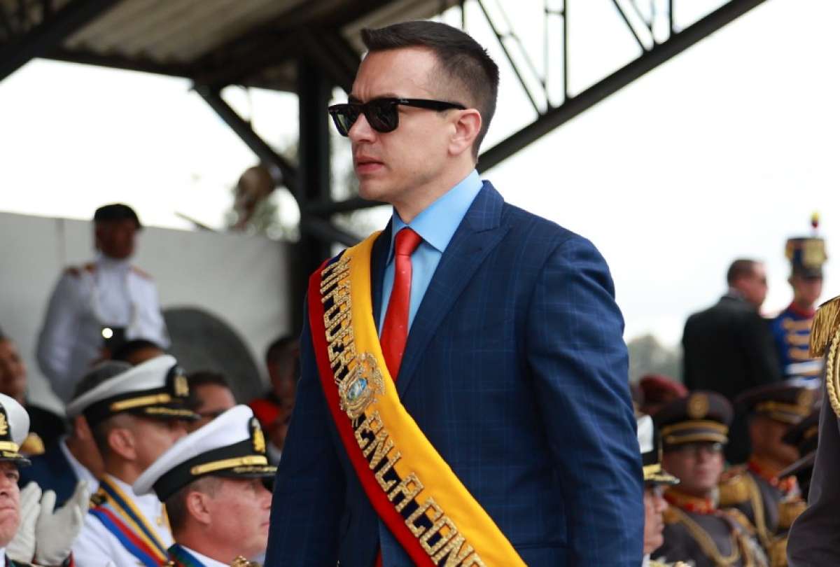 El presidente Daniel Noboa estará durante cuatro días en Estados Unidos. 