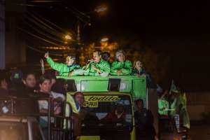 Caravanas de PAIS recorrieron varios sectores de Quito