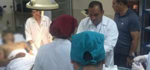 El estado de salud de los agentes heridos es estable. 