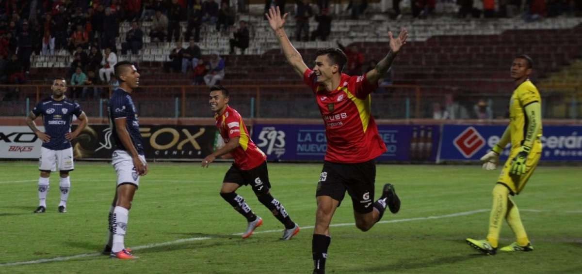 Deportivo Cuenca derrot&oacute; a Independiente con dos goles de Dinenno