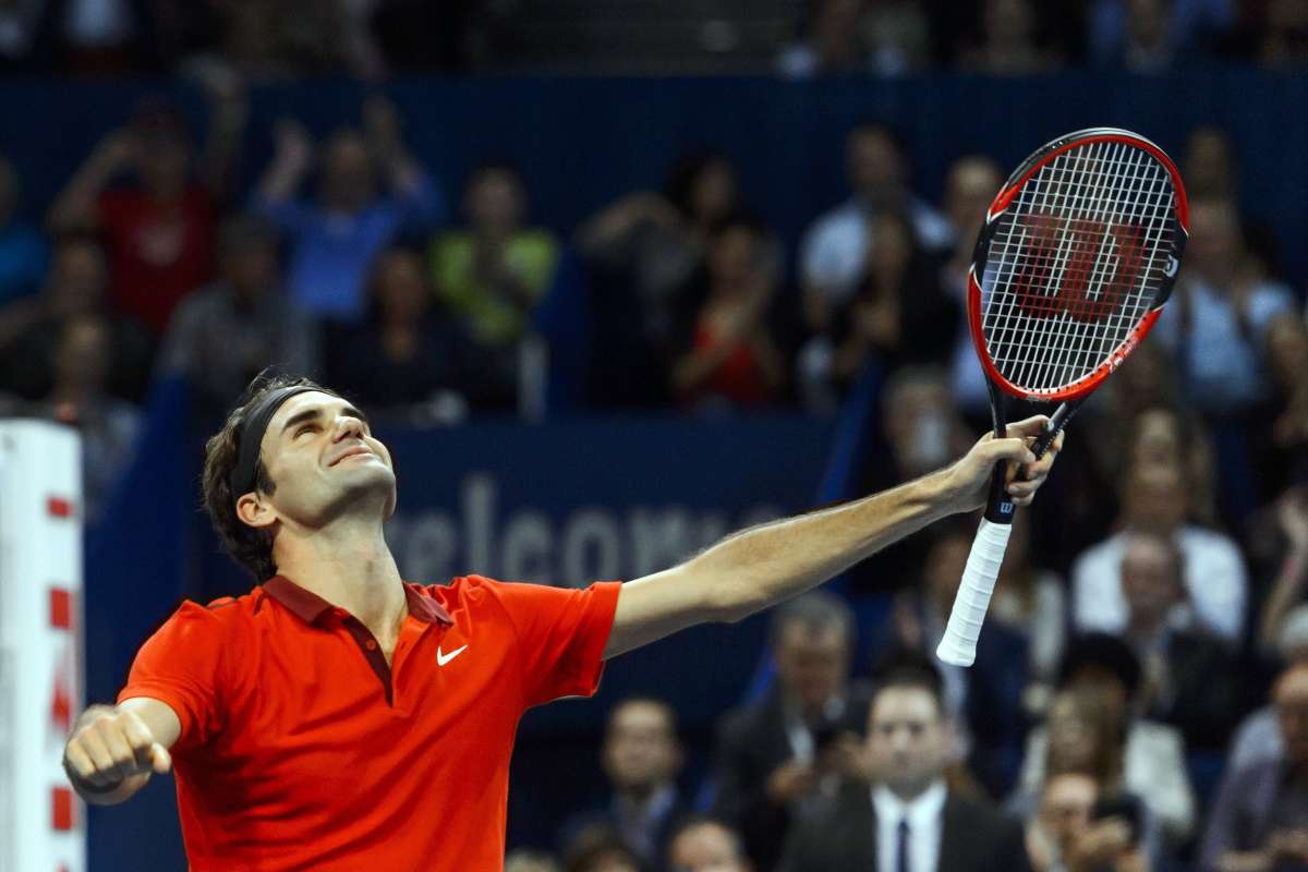 Roger Federer a&uacute;n tiene posibilidades de cerrar el a&ntilde;o como n&uacute;mero 1 del mundo. Foto: AFP