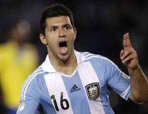 Sergio Ag&uuml;ero es uno de los referentes del Manchester City. Foto: Archivo