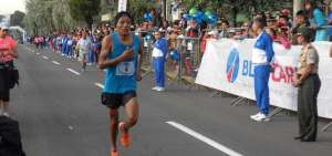 El capitalino Miguel Almachi ostenta en la actualidad la segunda mejor marca varonil en marat&oacute;n.