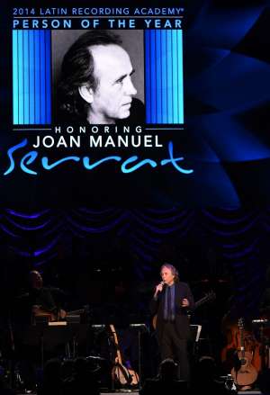 Joan Manuel Serrat interpret&oacute; la canci&oacute;n Mediterr&aacute;neo, en la ceremonia de los Grammys. Foto: AFP