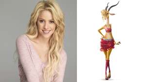 Shakira pondr&aacute; su voz a una gacela sexy de una pel&iacute;cula de Disney
