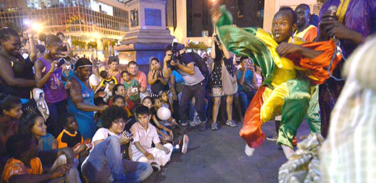&ldquo;Ponte en mi lugar&rdquo; es la campa&ntilde;a del Comit&eacute; Permanente para los Derechos Humanos para promover la igualdad y los derechos de grupos discriminados. Foto: Karly Torres.