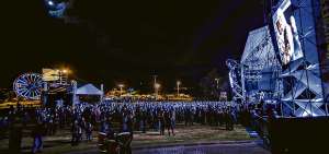 Segunda fecha del XV Quitofest (2017), en el Parque Itchimb&iacute;a. Asistieron 3.000 metaleros, pero el aforo del lugar es de 15.000.